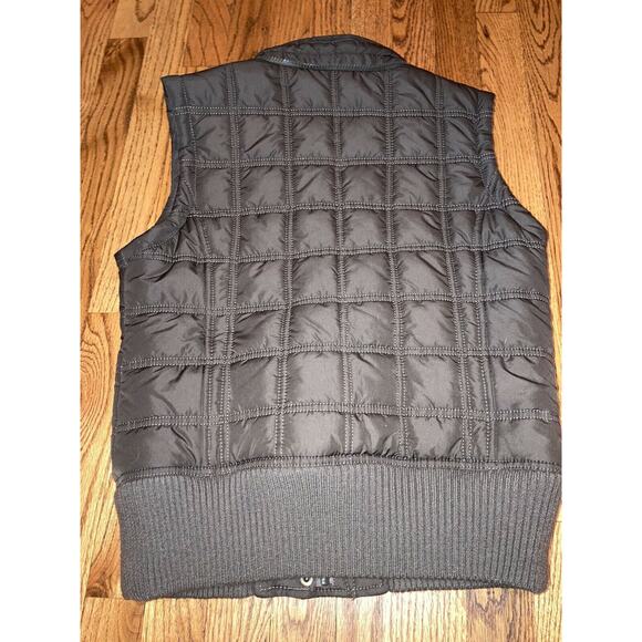 AMERICAN EAGLE Womens Medium Vest Brown Quilted. No Hood - Picture 7 of 7